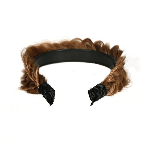 Women’s Synthetic Braided Headband Wide Braid Adjustable Hair Accessory main image 6